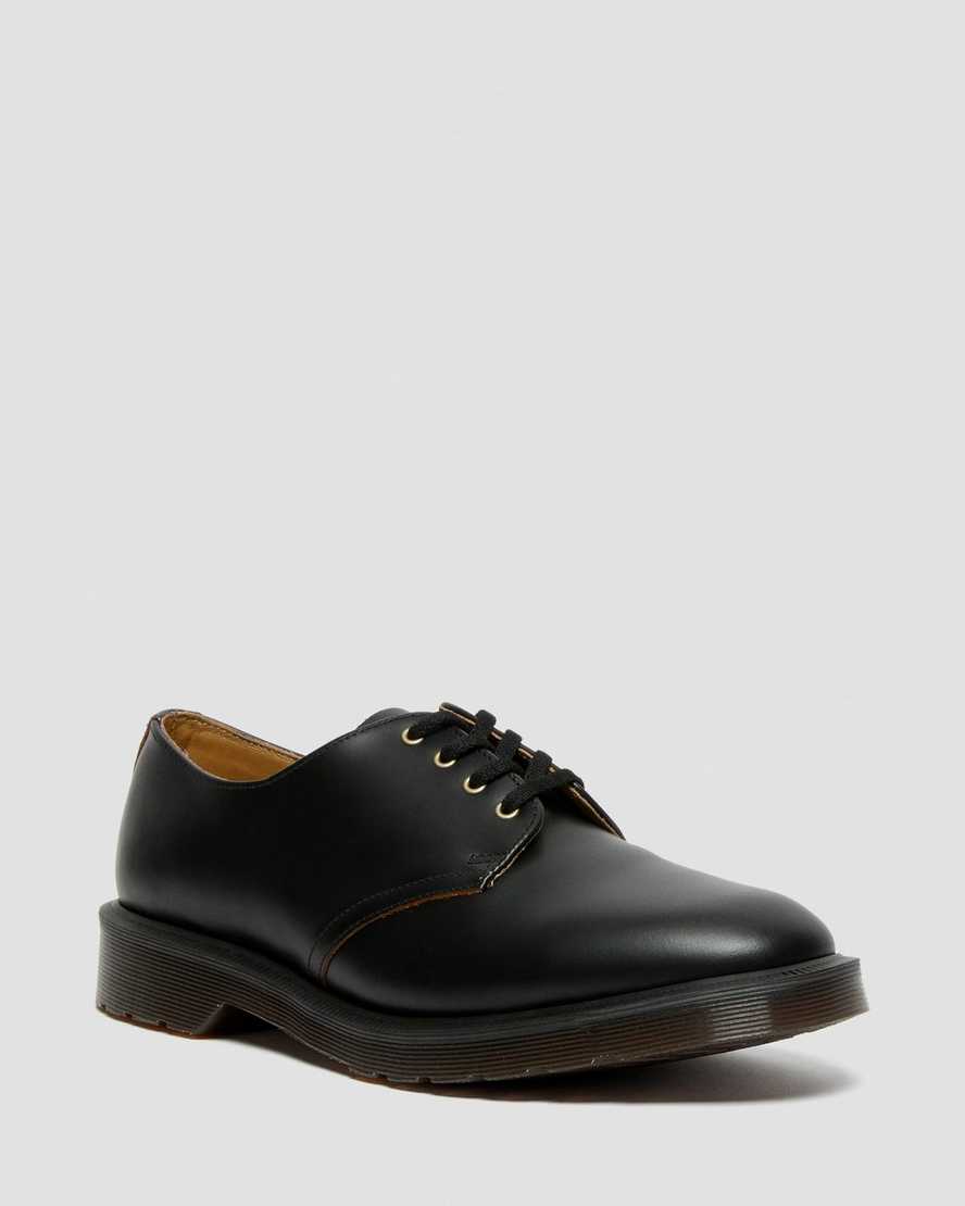 Dr. Martens Smiths Vintage Smooth Deri Erkek Oxford Ayakkabı - Ayakkabı Siyah |CHFMO0415|